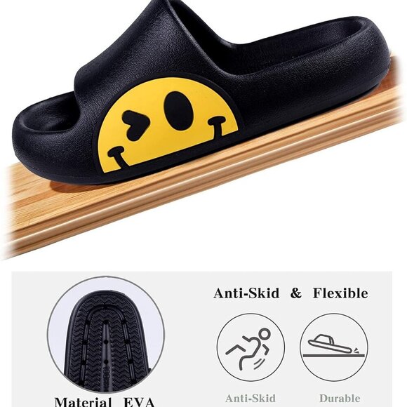 Kids and Adult EVA Slide Sandals Non-Slip Waterproof Casual Open Toe - Picture 6 of 6